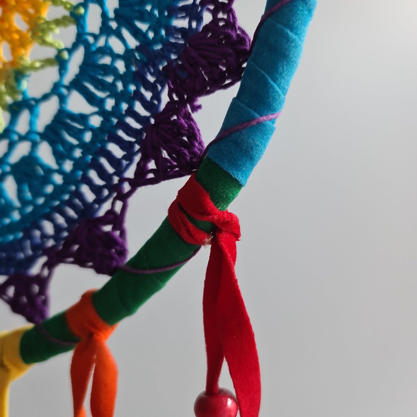 Chakra Woven Dreamcatcher Large