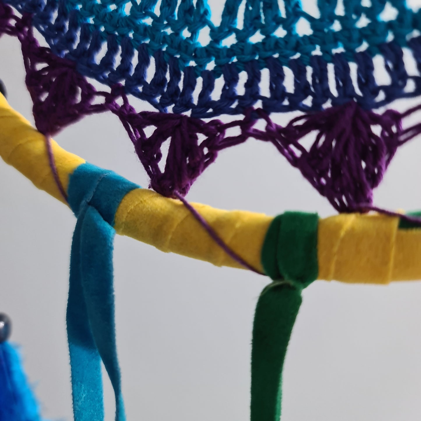 Chakra Woven Dreamcatcher Large