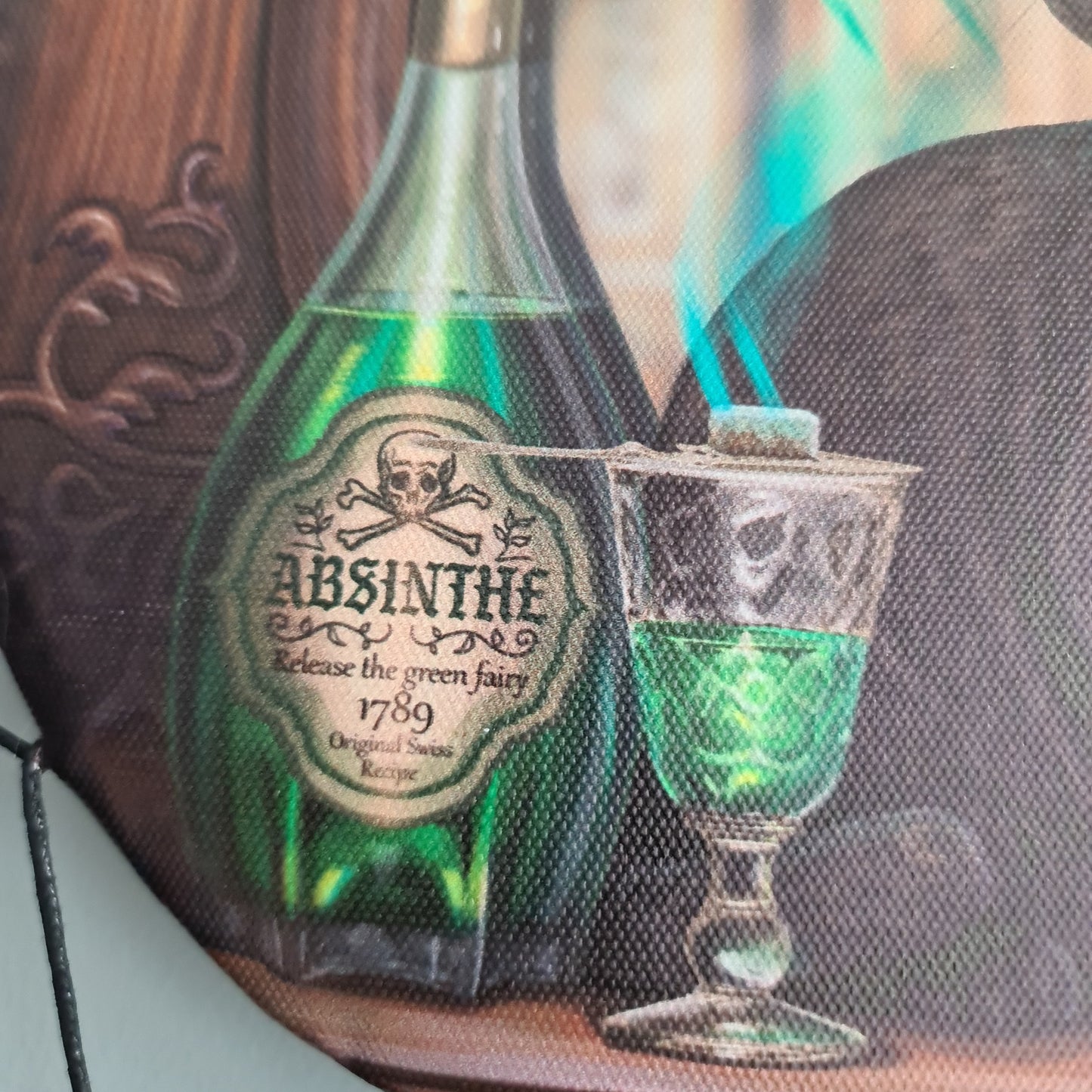 Absinthe Cat Dreamcatcher