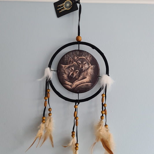 Wolves in Love Dreamcatcher