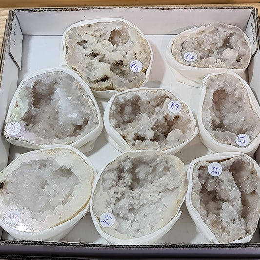 Angel Aura Quartz Geodes Box B