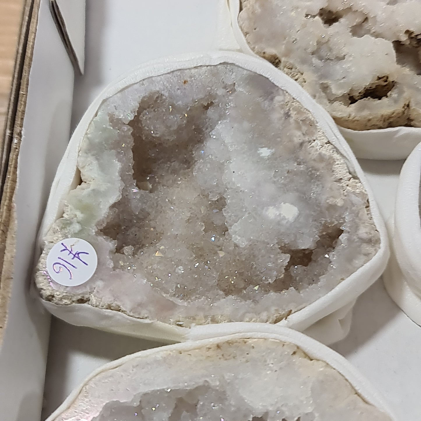 Angel Aura Quartz Geodes Box B