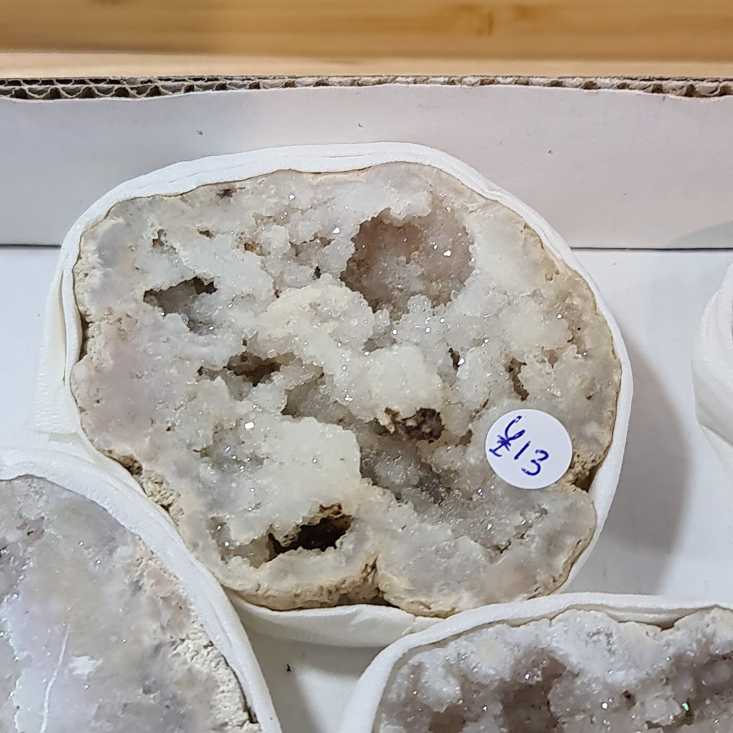 Angel Aura Quartz Geodes Box B
