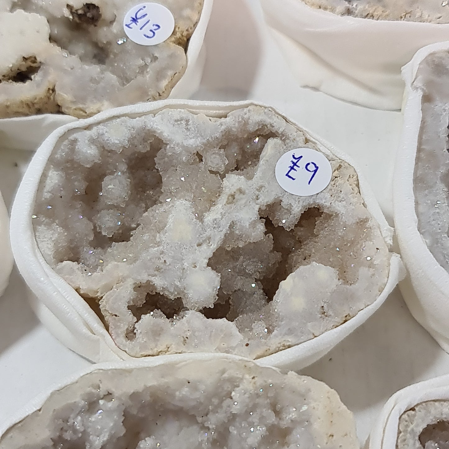 Angel Aura Quartz Geodes Box B