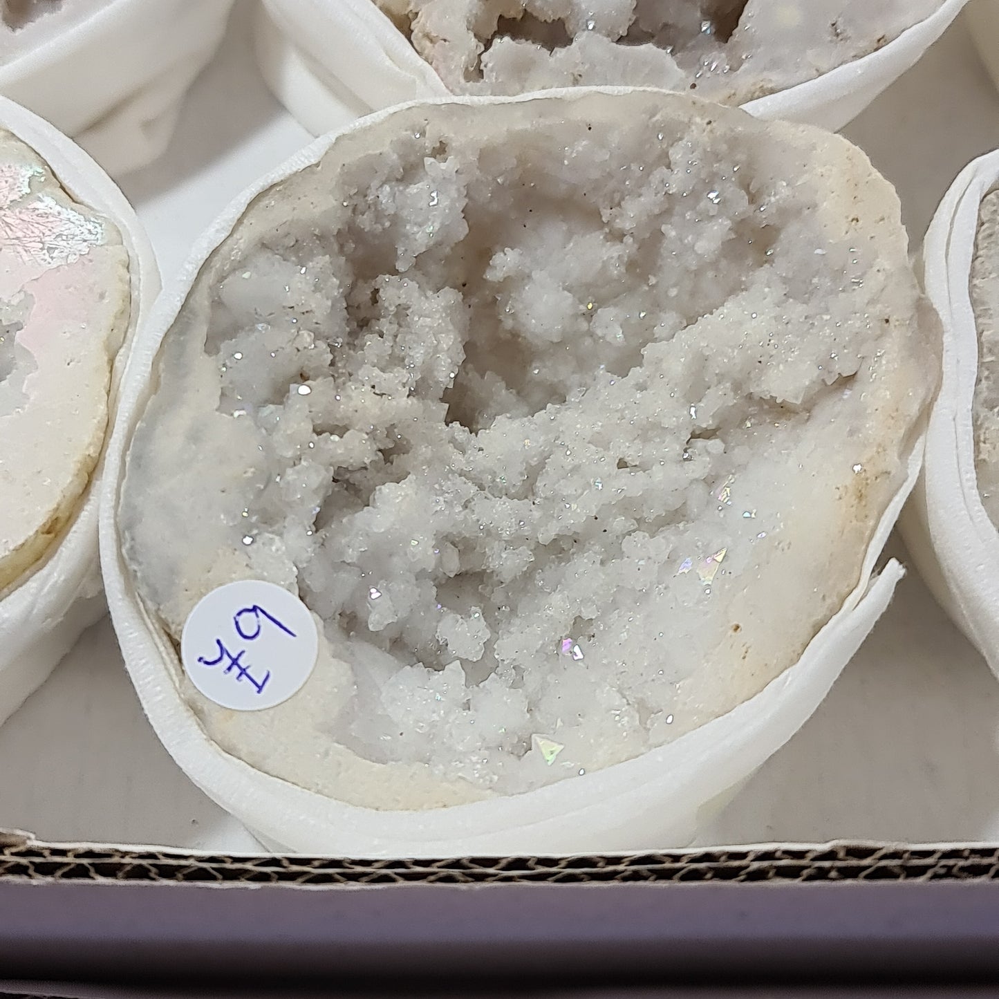 Angel Aura Quartz Geodes Box B