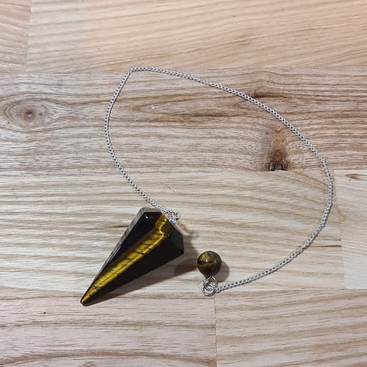 Tigers Eye Pendulum