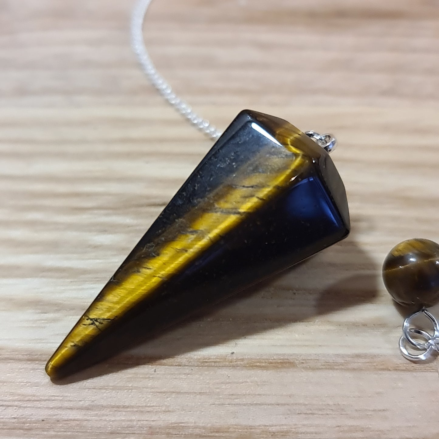 Tigers Eye Pendulum