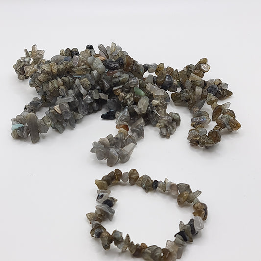 Labradorite Chip Bracelet