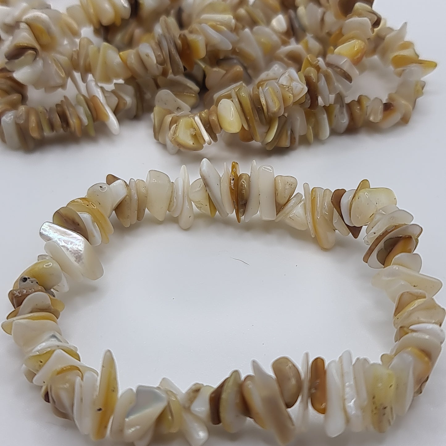 Mother Of Pearl Chip Bracelet