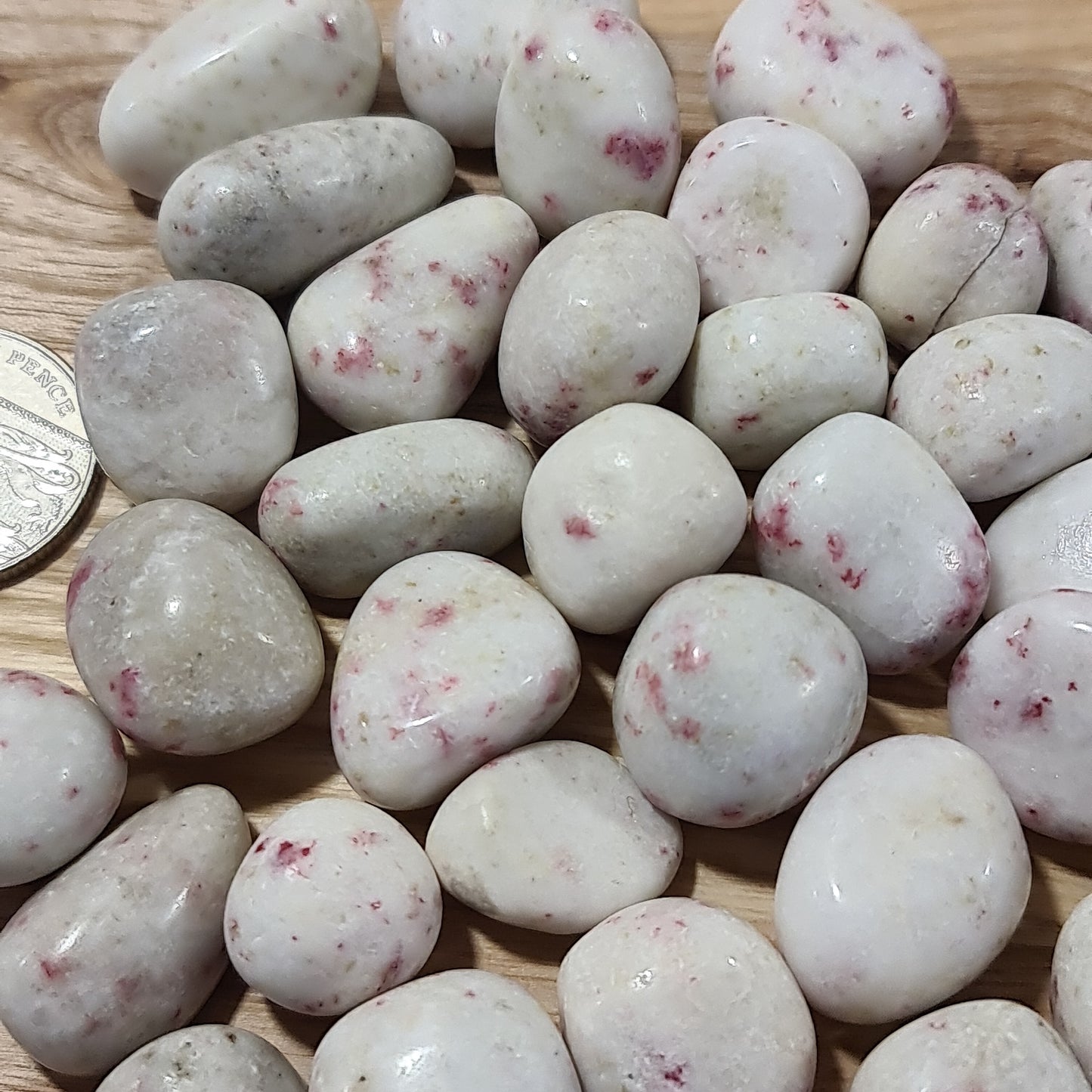 Cinnabarite Tumblestone