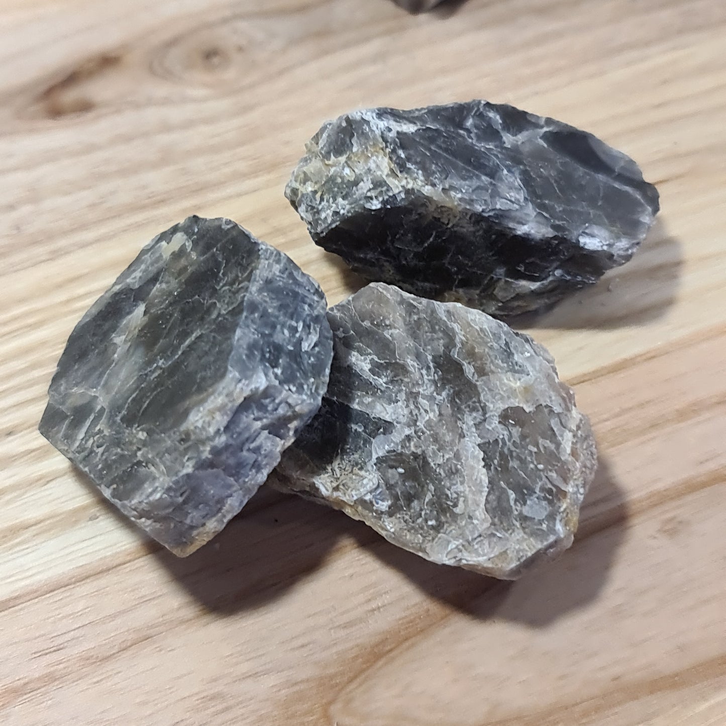 Black Moonstone Pieces
