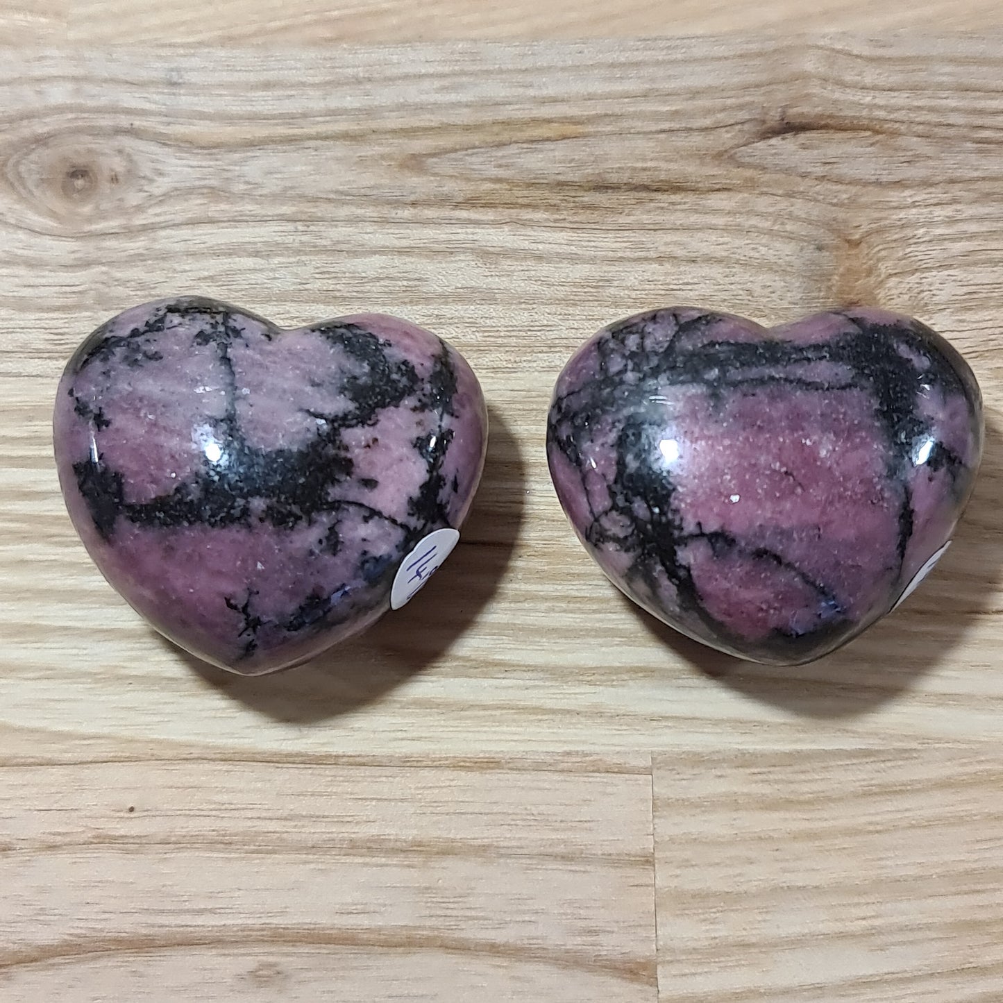 Rhodonite Puffy Heart