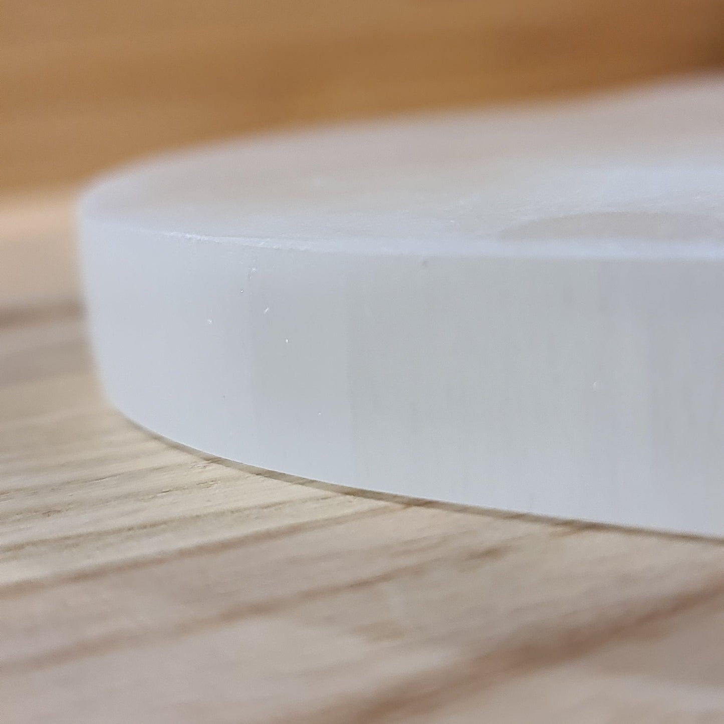 Selenite Charger Plate *HEART* (10cm)