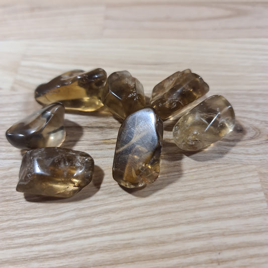 Smokey Citrine Polished Tumblestones