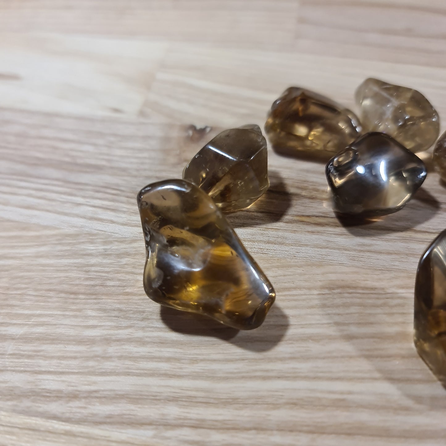 Smokey Citrine Polished Tumblestones