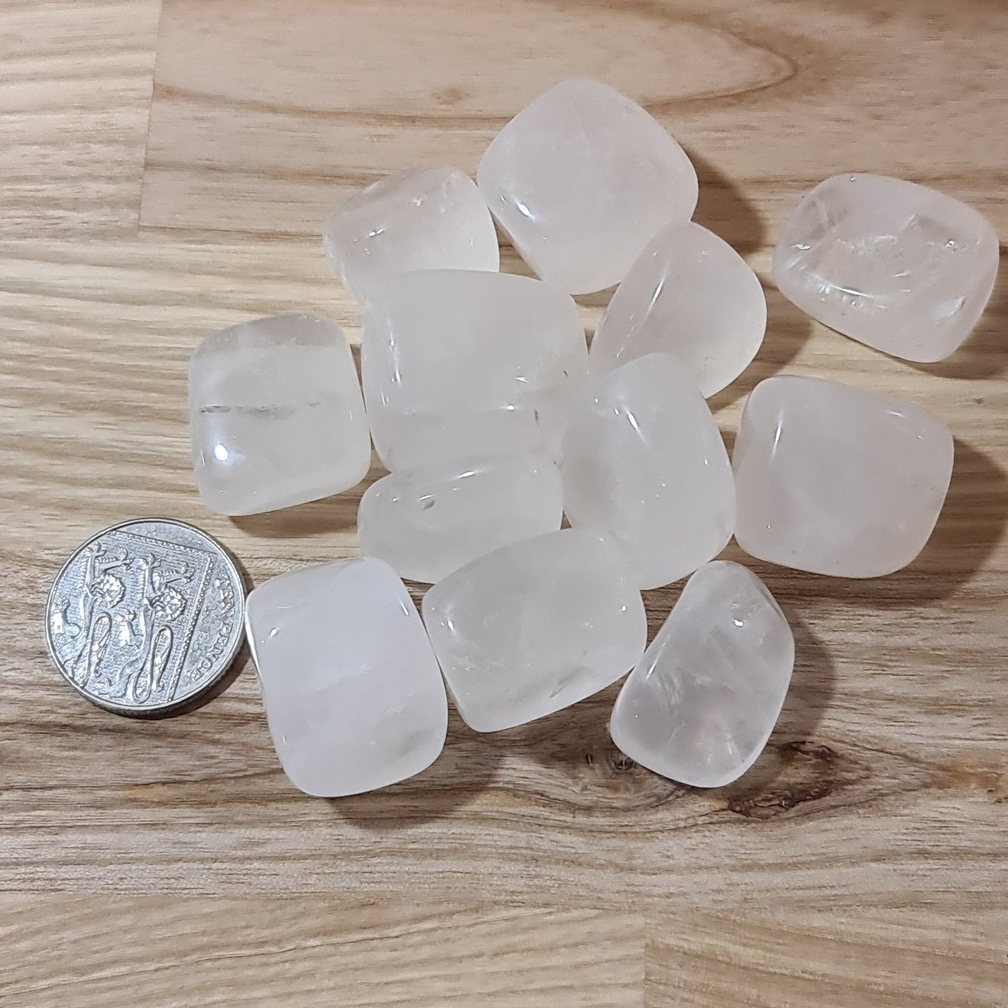 Ice Quartz Tumblestones