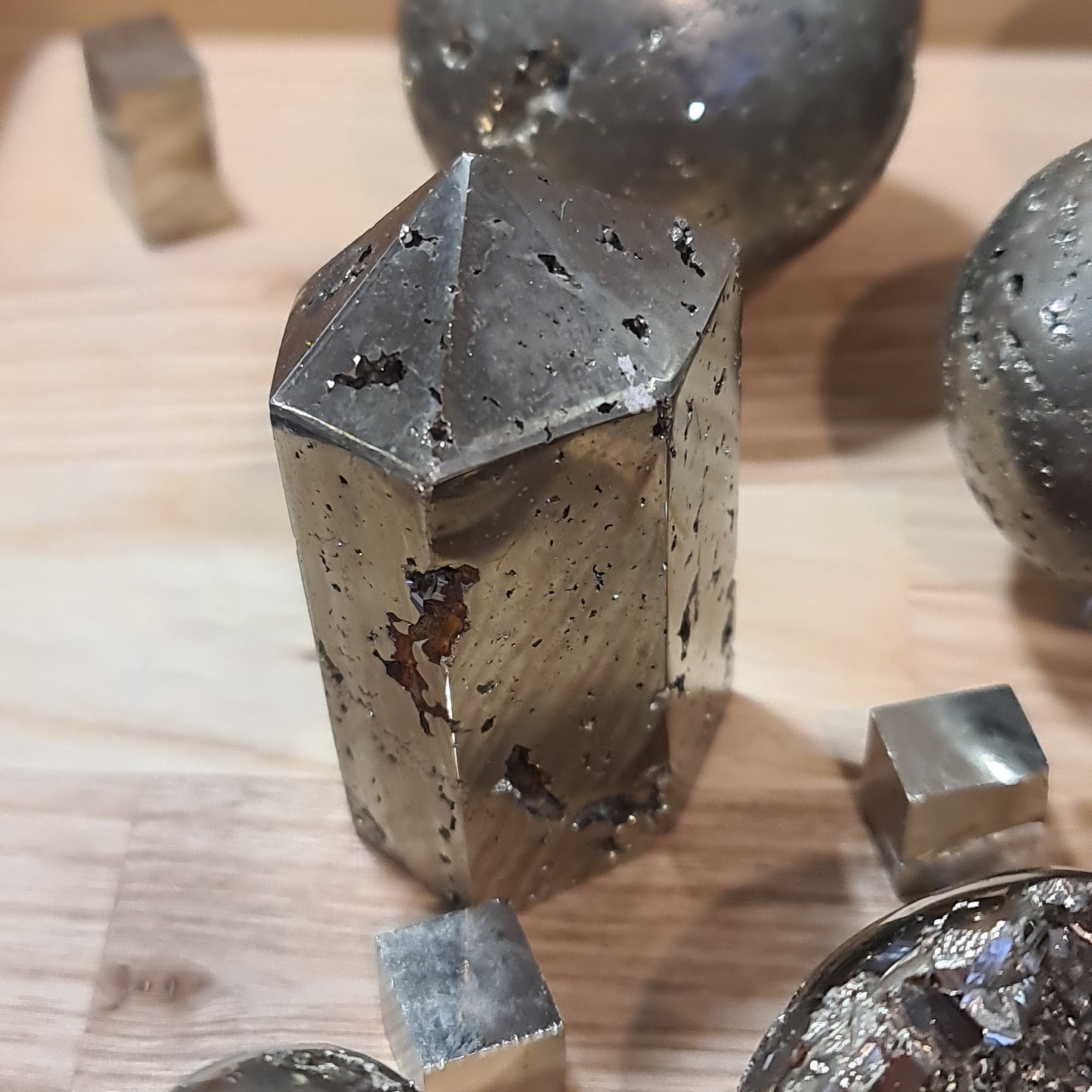 Pyrite Shapes
