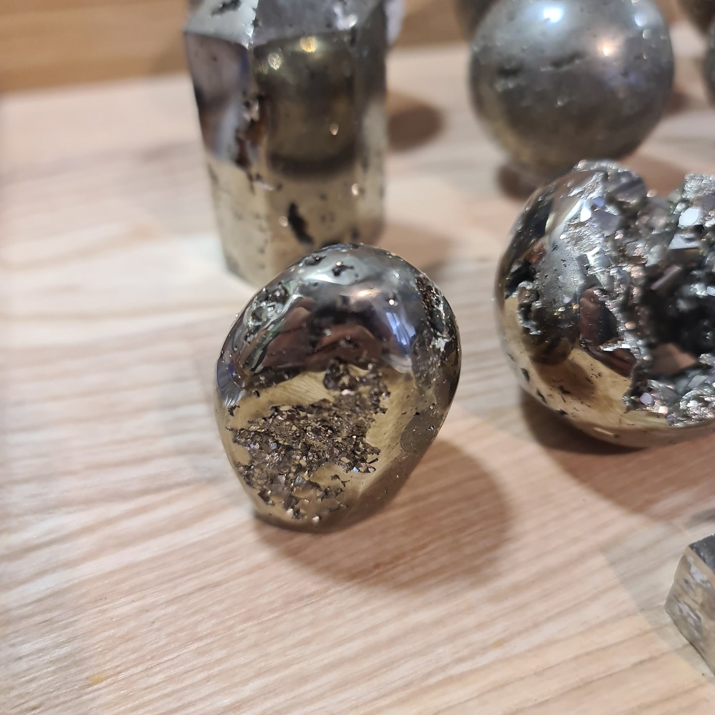 Pyrite Shapes