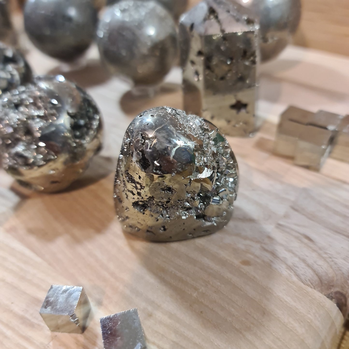 Pyrite Shapes
