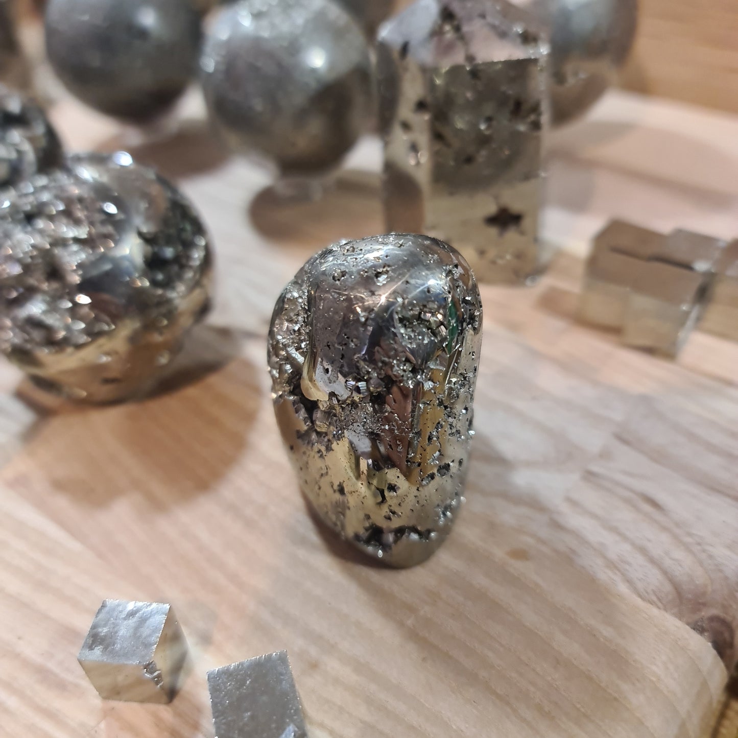 Pyrite Shapes
