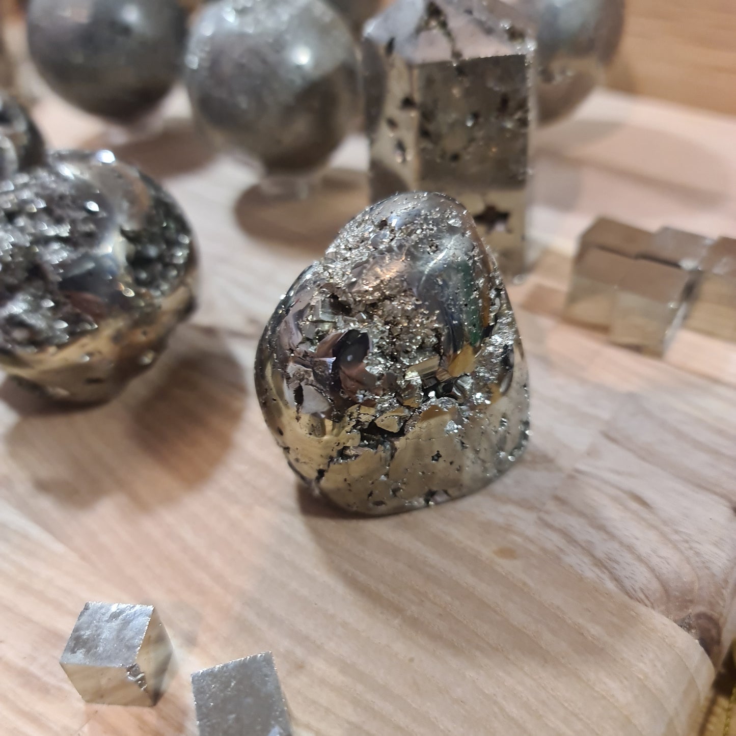 Pyrite Shapes