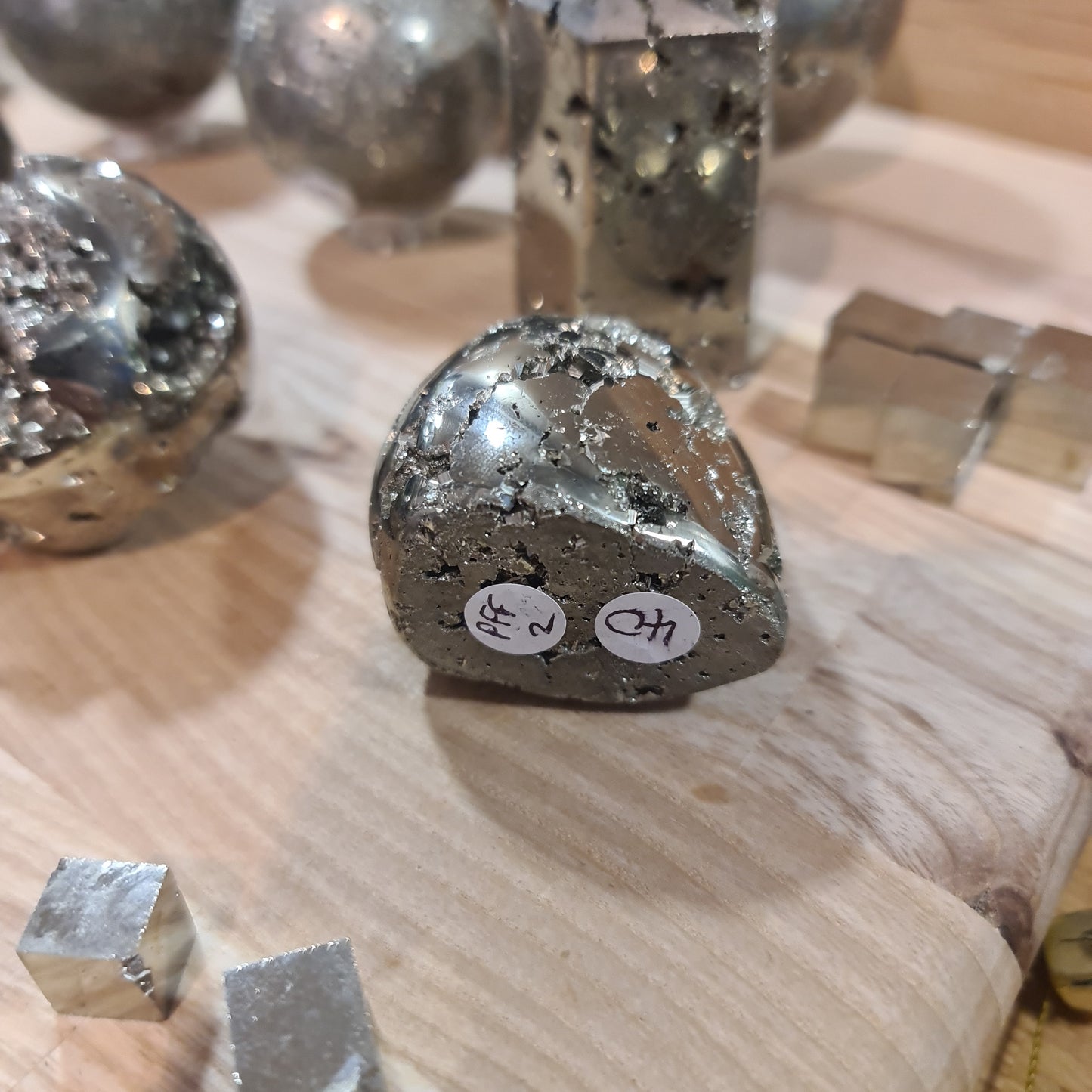Pyrite Shapes