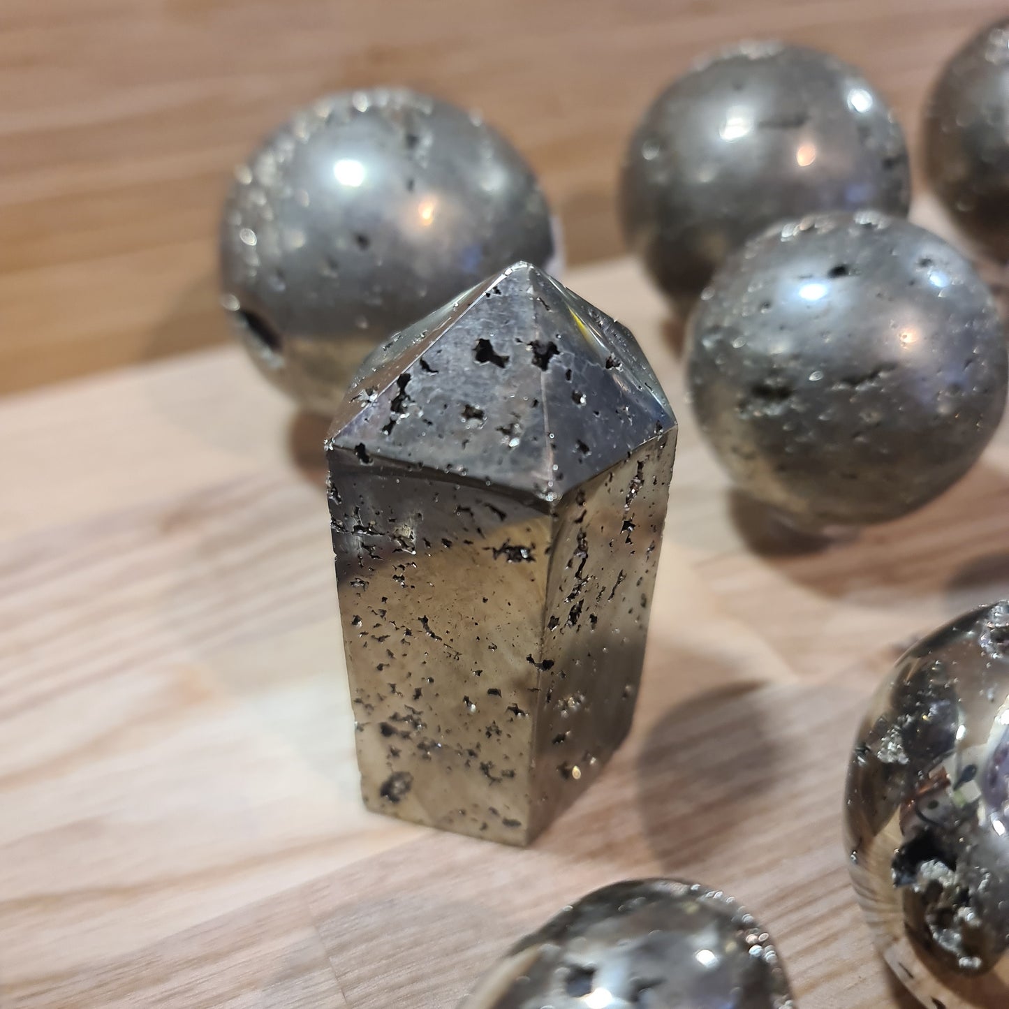Pyrite Shapes