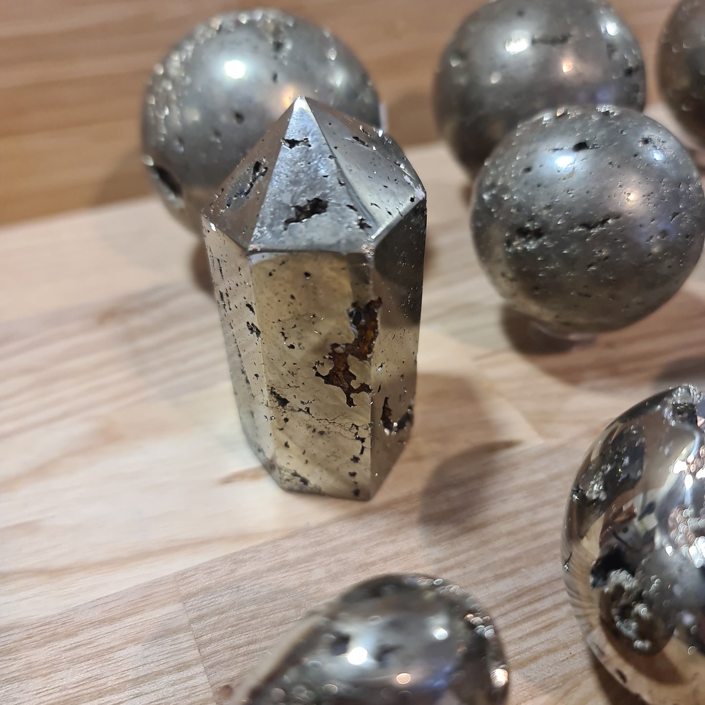 Pyrite Shapes