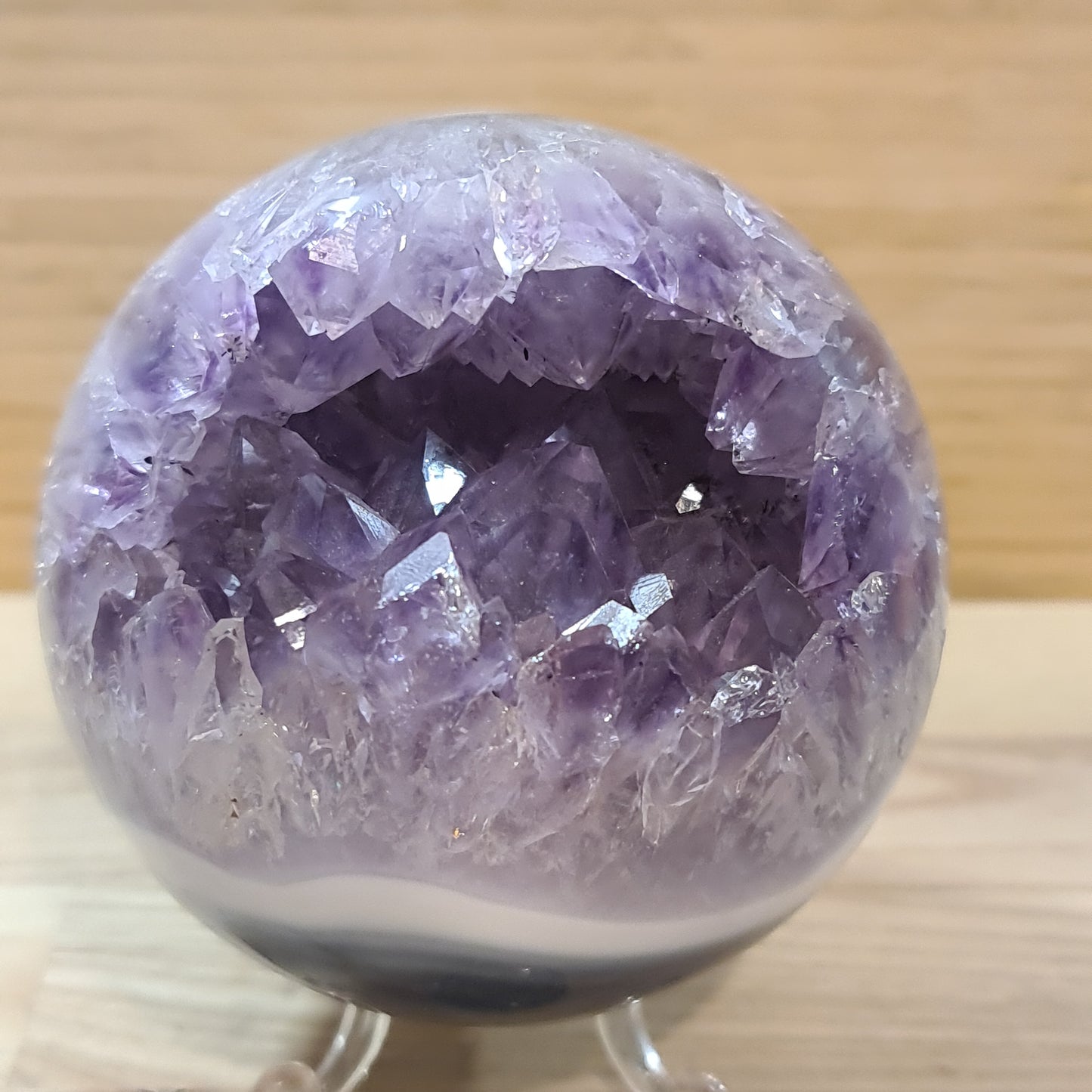 Uruguayan Amethyst Geode Sphere