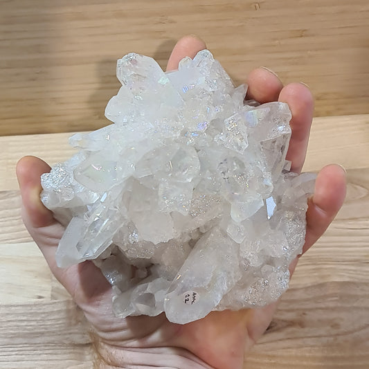 Angel Aura Quartz Cluster