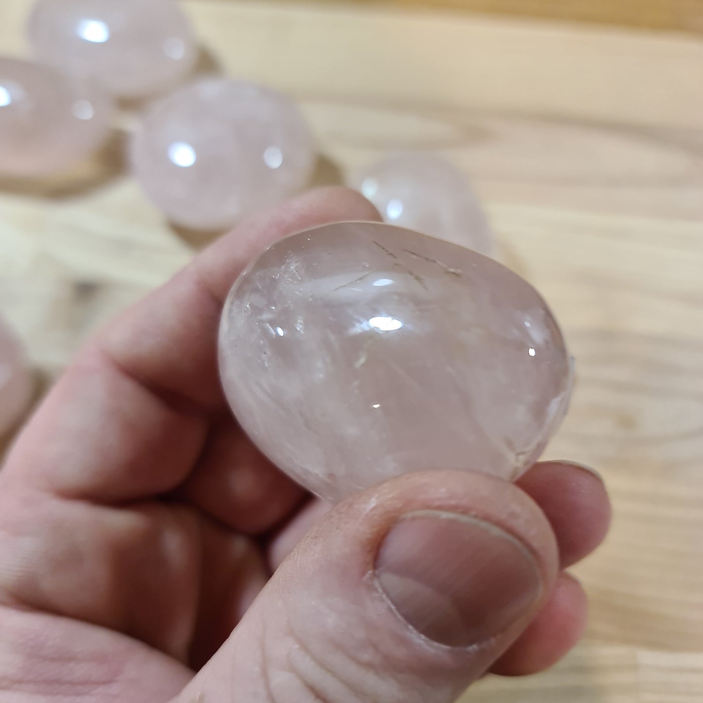 Rose Quartz Pebbles A Grade