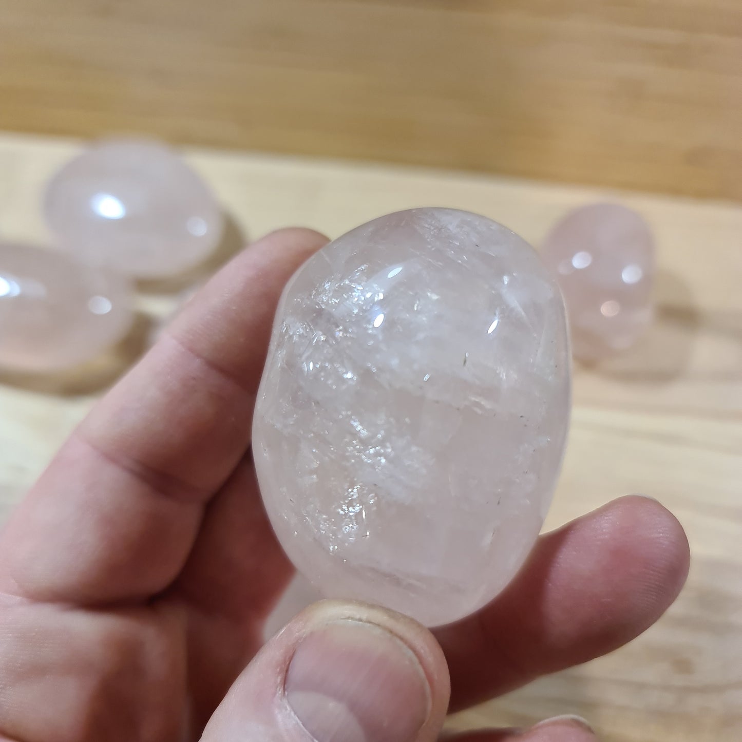 Rose Quartz Pebbles A Grade
