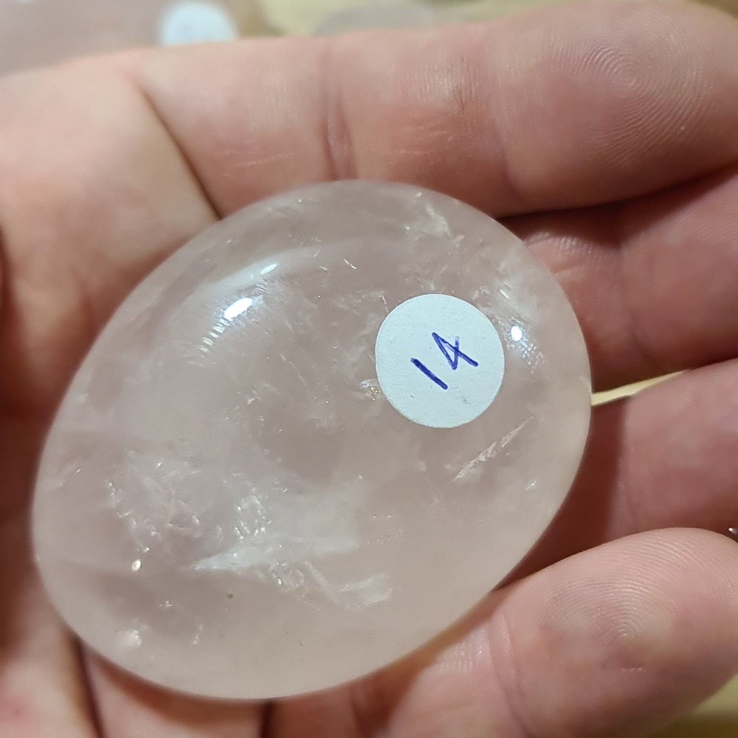 Rose Quartz Pebbles A Grade