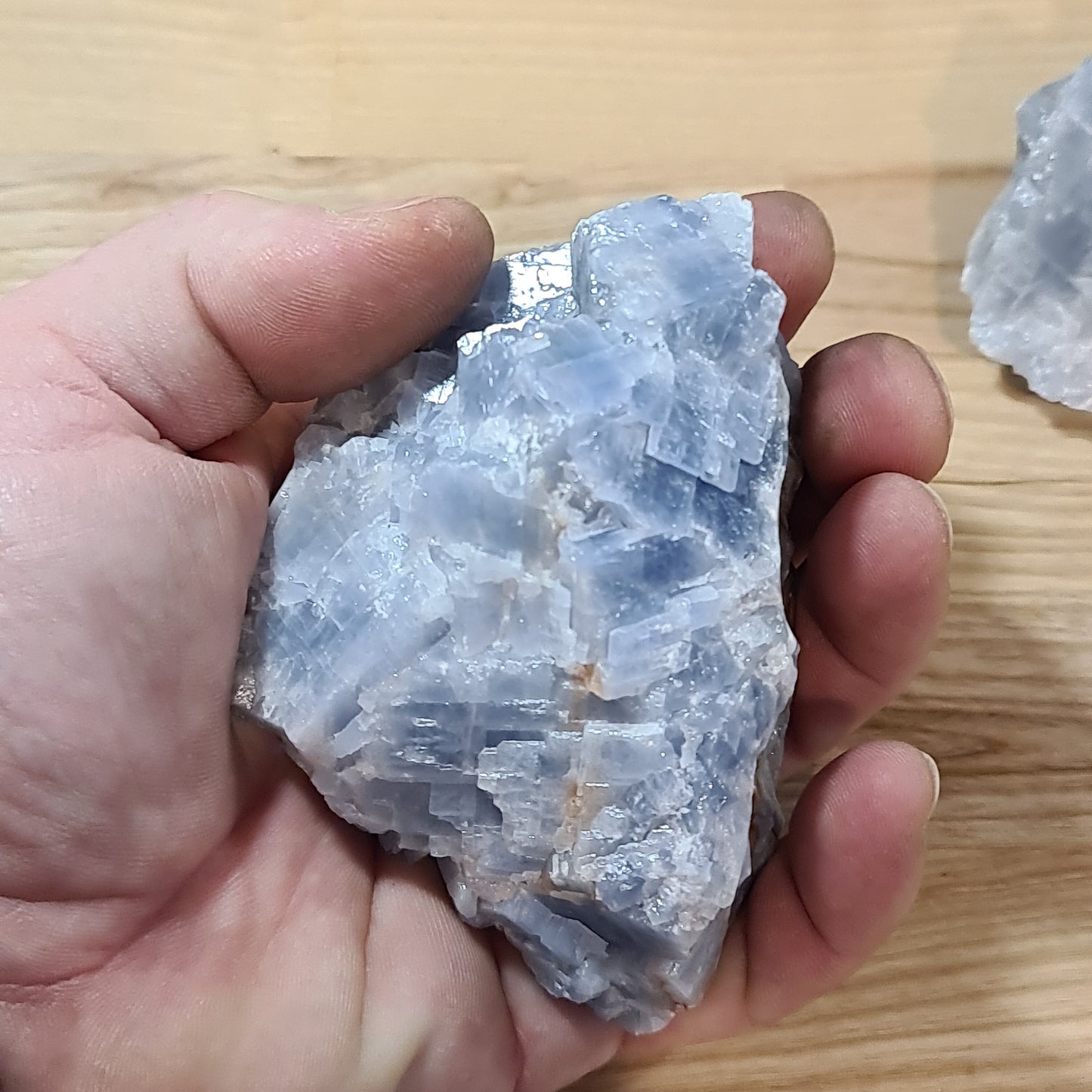 Blue Calcite - Raw