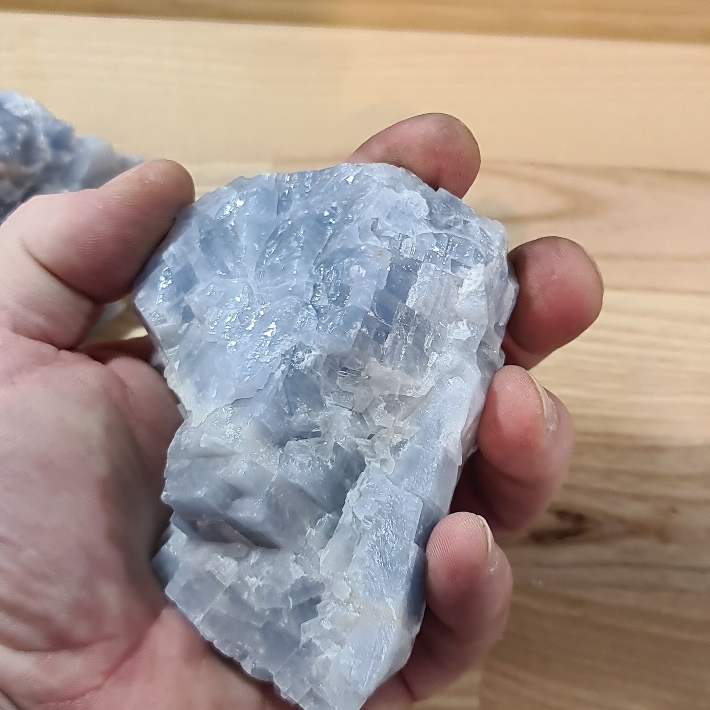 Blue Calcite - Raw
