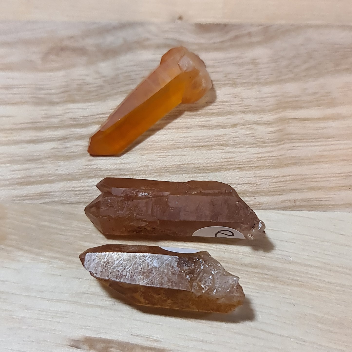 Tangerine Quartz Points