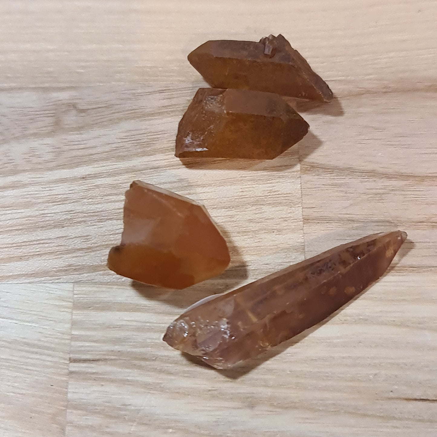 Tangerine Quartz Points