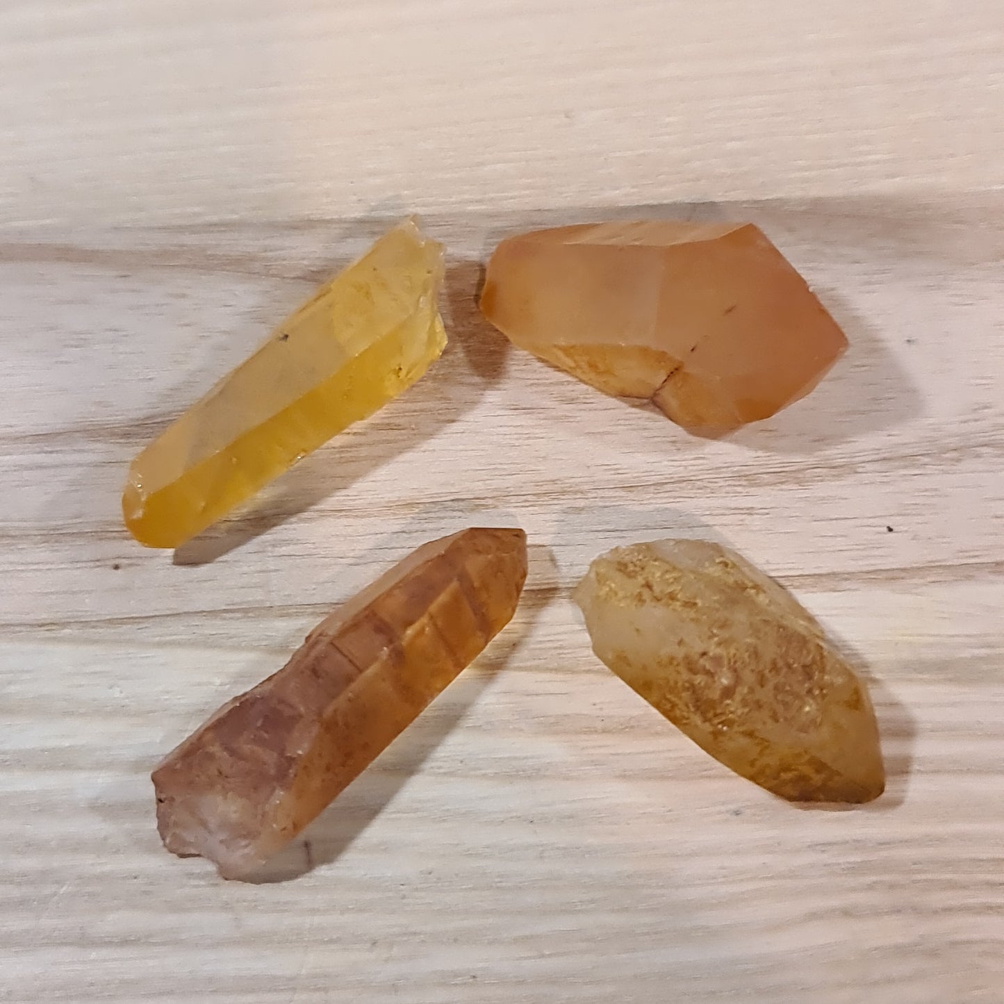 Tangerine Quartz Points