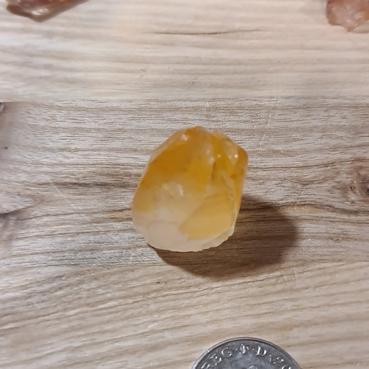 Tangerine Quartz Points
