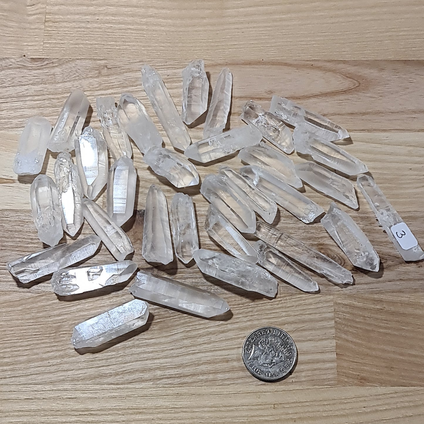 Lemurian Quartz - Laser Points