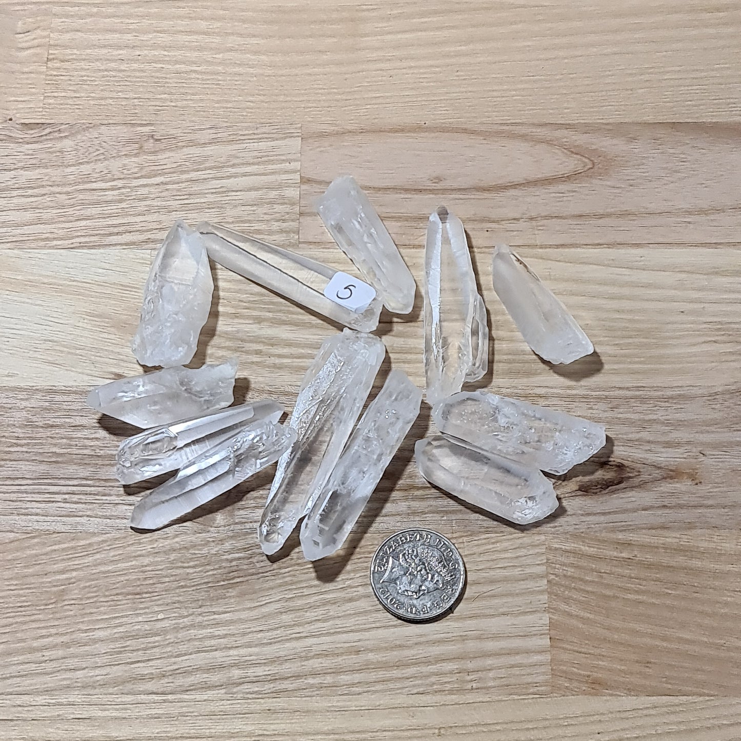 Lemurian Quartz - Laser Points