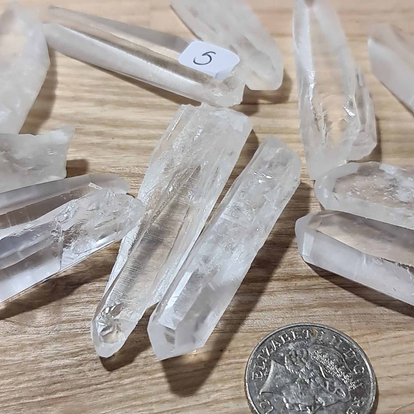 Lemurian Quartz - Laser Points