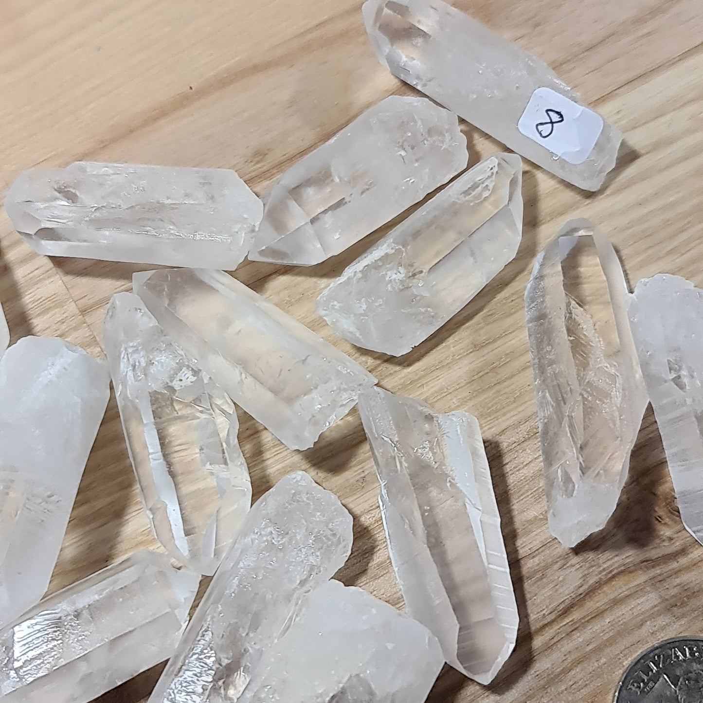 Lemurian Quartz - Laser Points