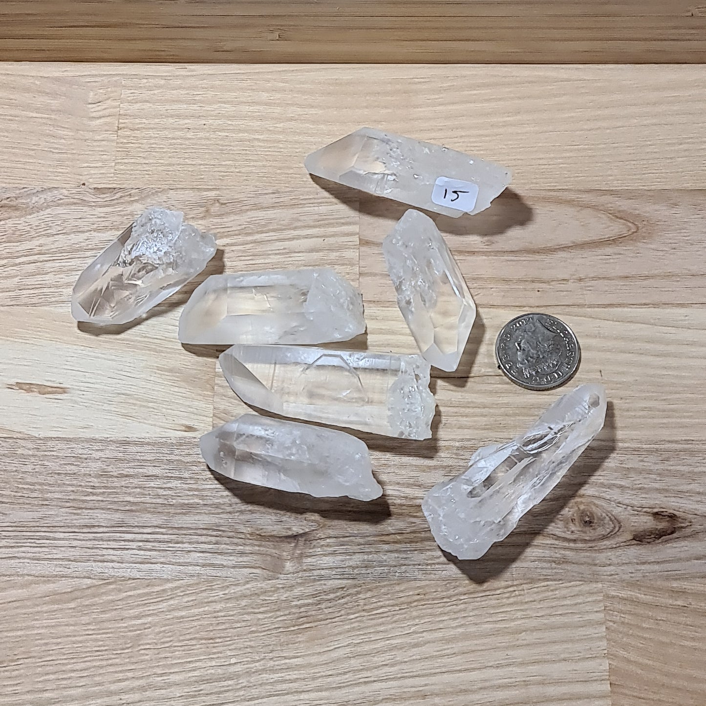 Lemurian Quartz - Laser Points