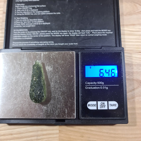 Moldavite ‘Tear Drop’ (Large)