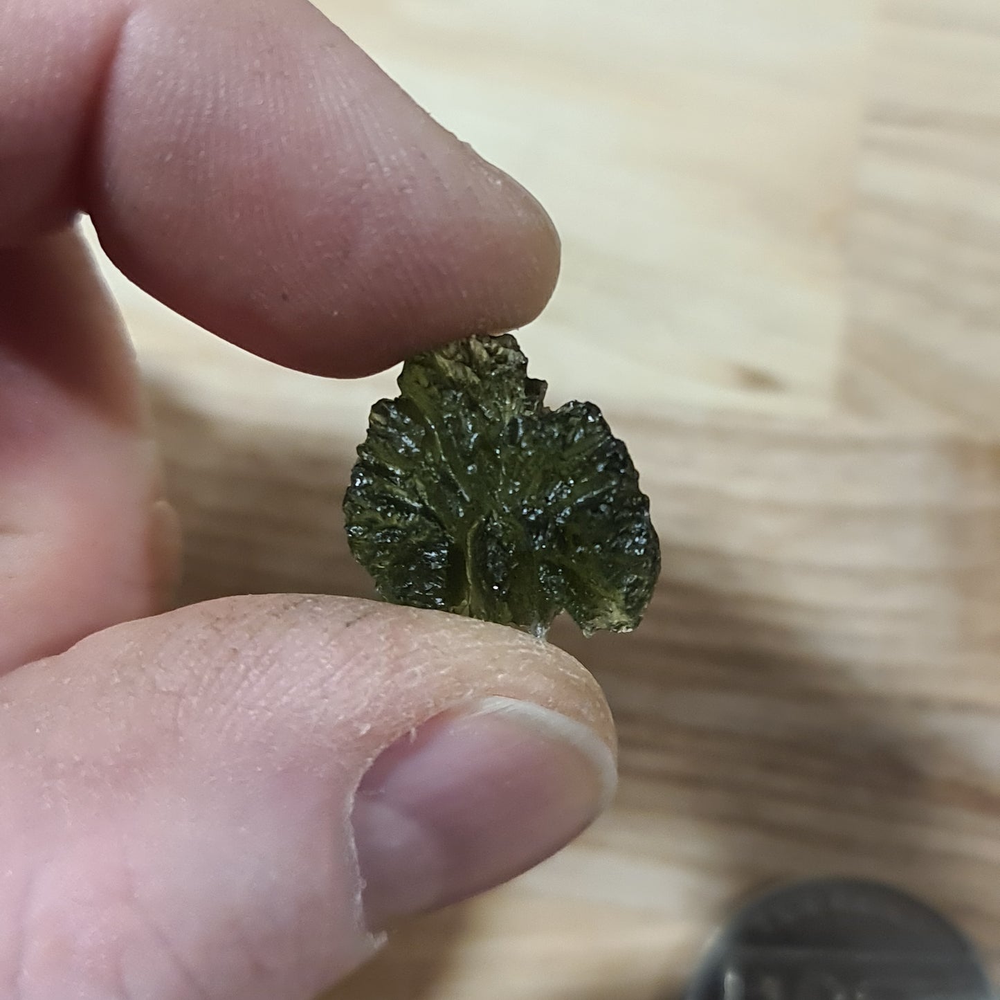 Moldavite - Rare Maly Chlum Variety #2