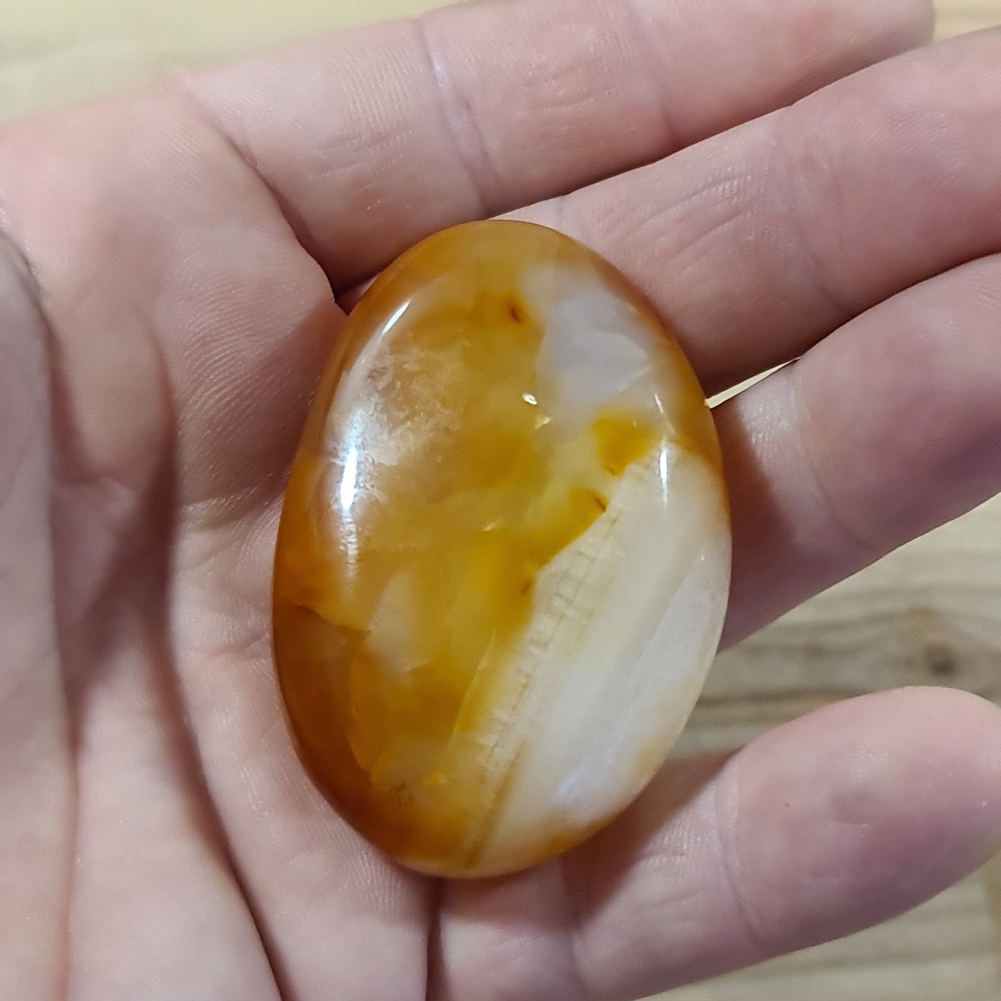 Carnelian Palmstones/Pebbles