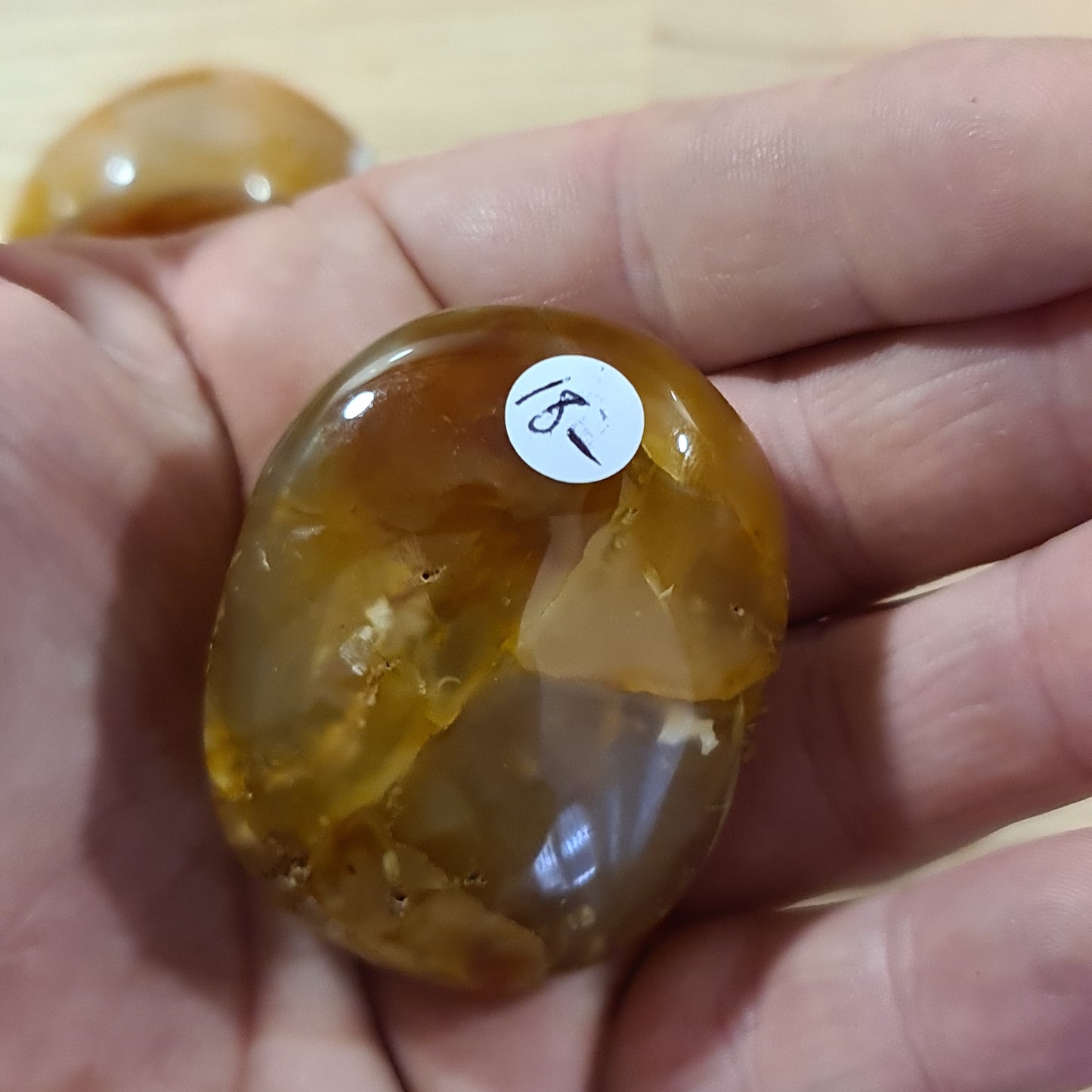 Carnelian Palmstones/Pebbles