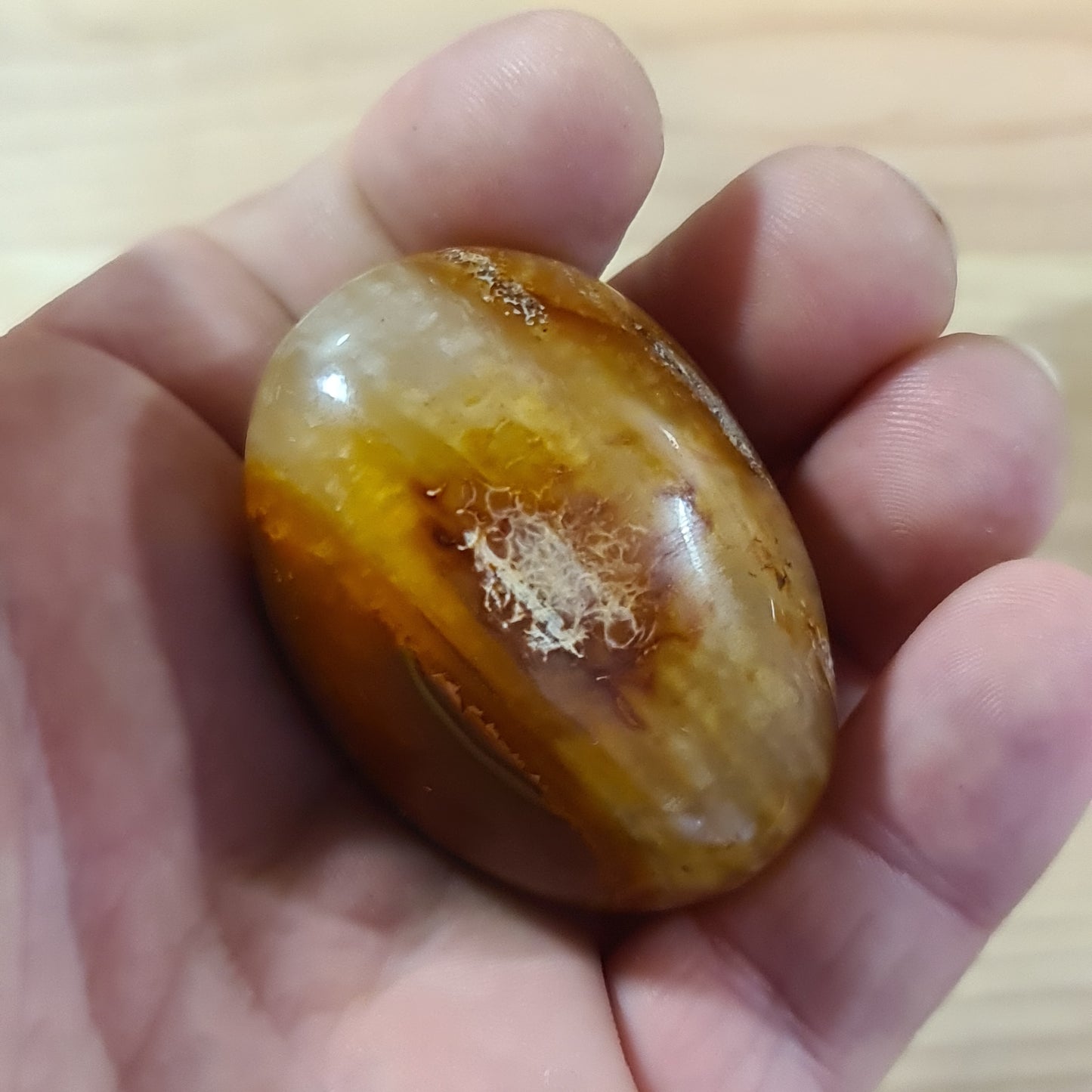 Carnelian Palmstones/Pebbles