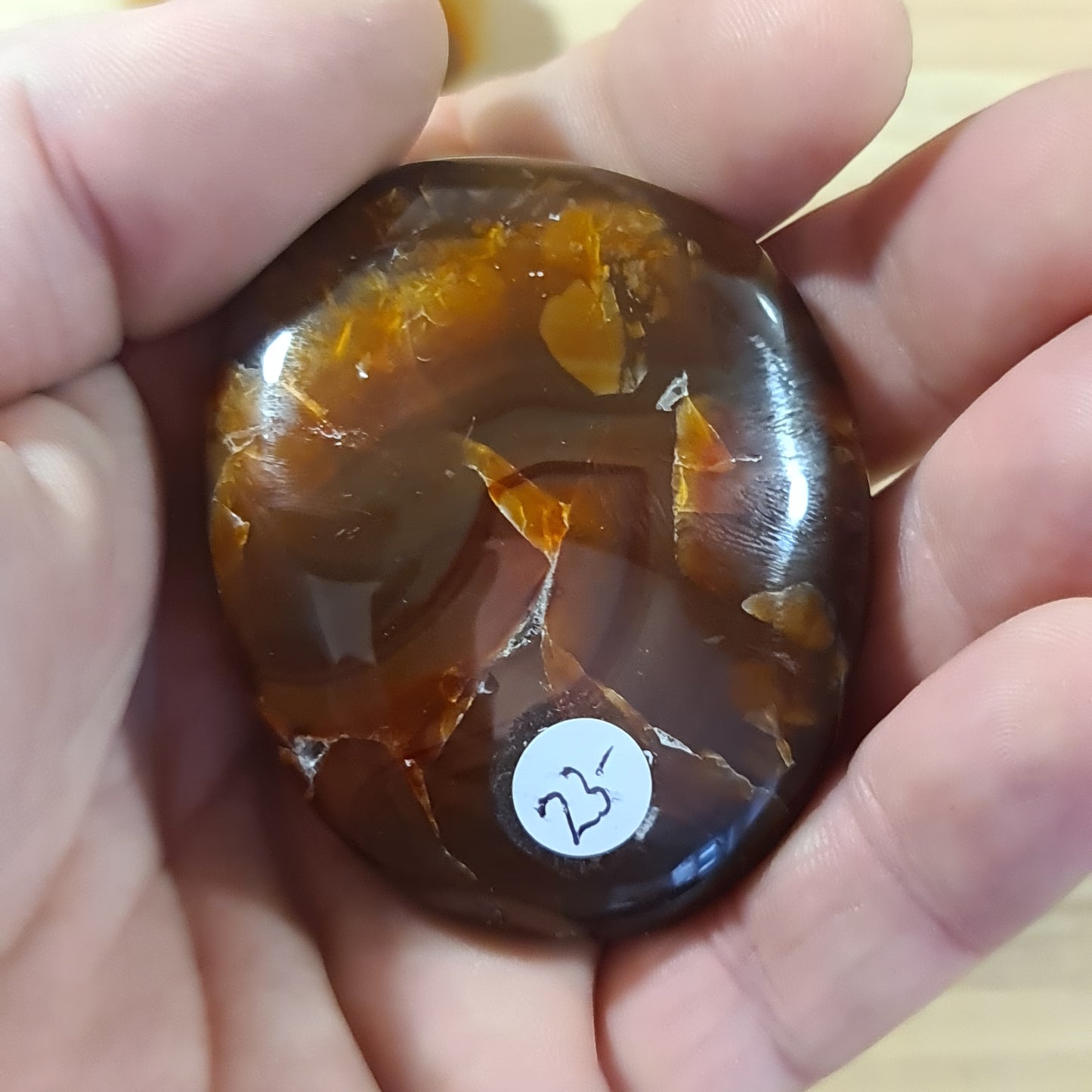 Carnelian Palmstones/Pebbles